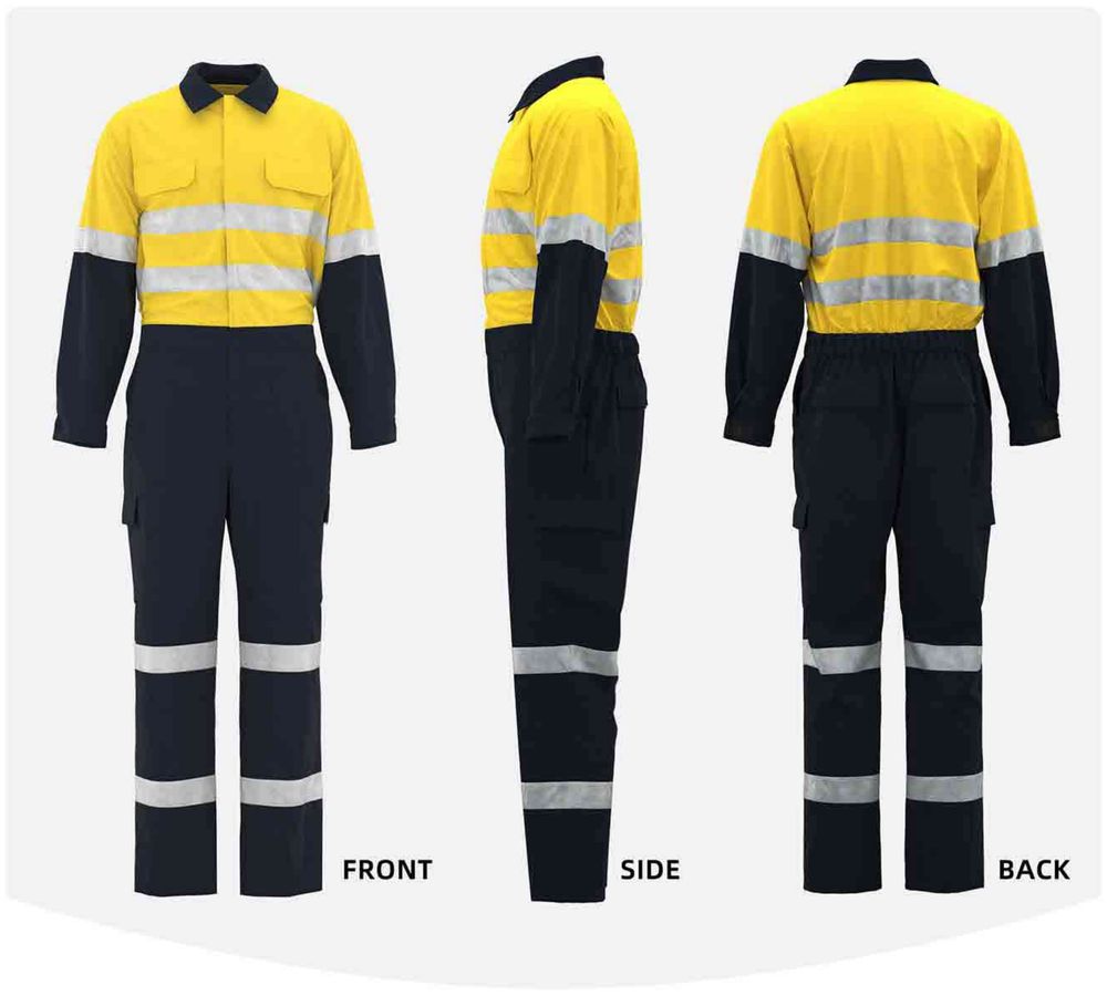 고시인성 면 커버올 / Hi-Vis Cotton Coverall