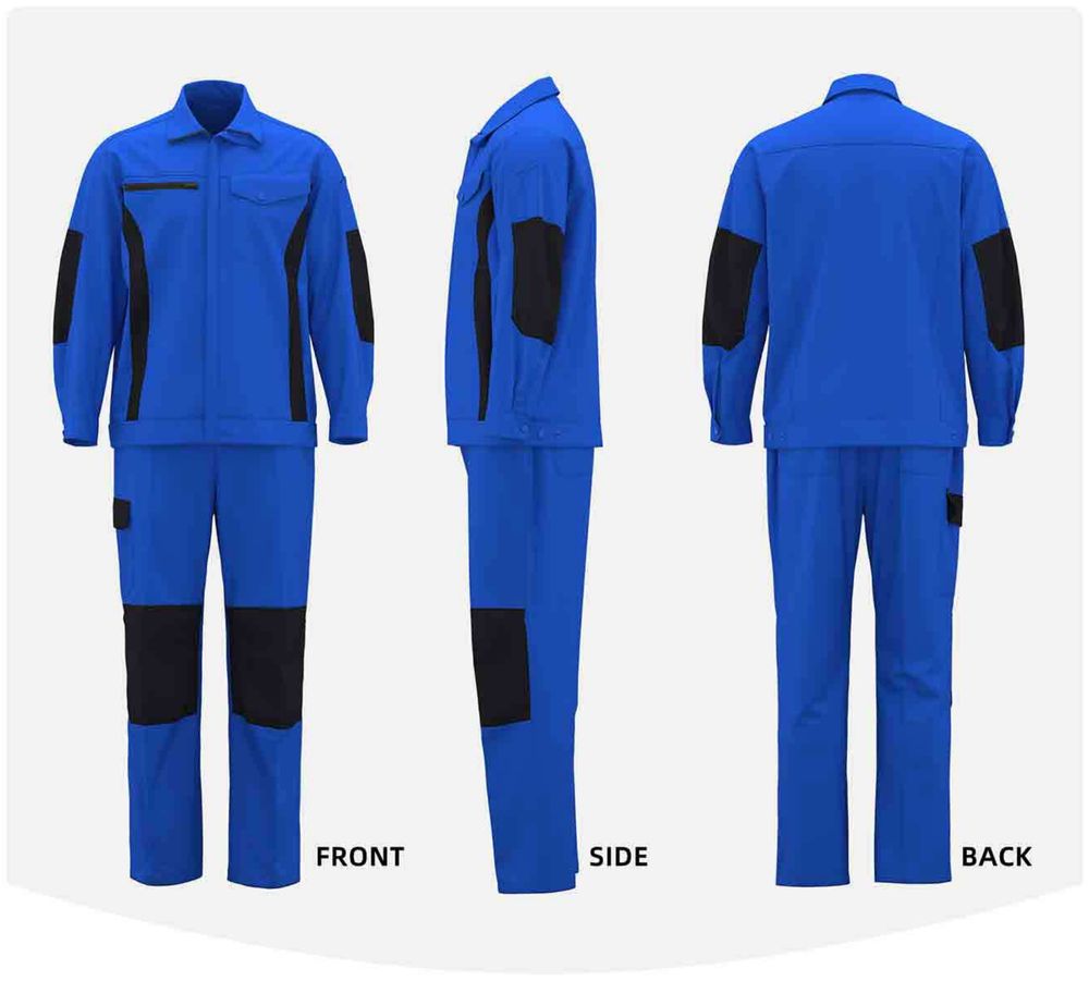 지퍼포켓 보강 작업복 세트 / Zip-Pocket Reinforced Work Set