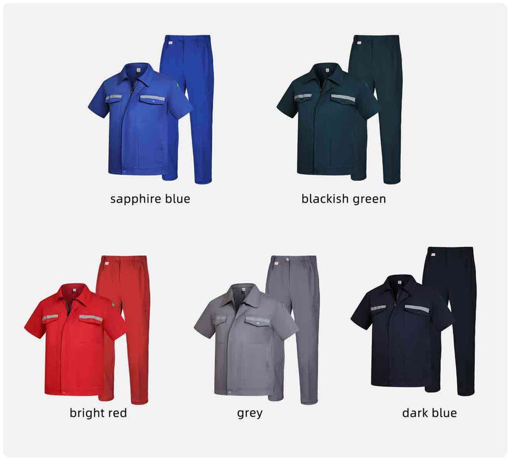 반팔 면 반사 테이프 세트 / Short-Sleeve Cotton Reflective Set