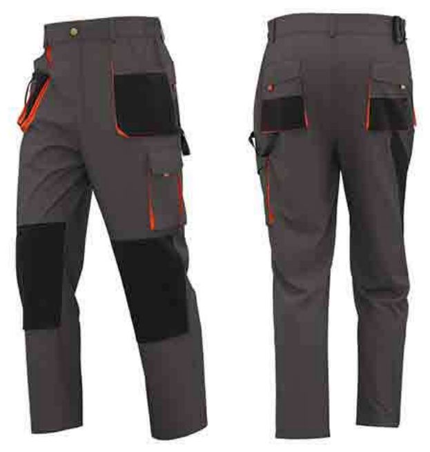 멀티포켓 옥스퍼드 보강 바지 / Multi-Pocket Oxford Reinforced Pants