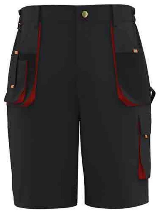 멀티포켓 옥스퍼드 작업 반바지 / Multi-Pocket Oxford Work Shorts
