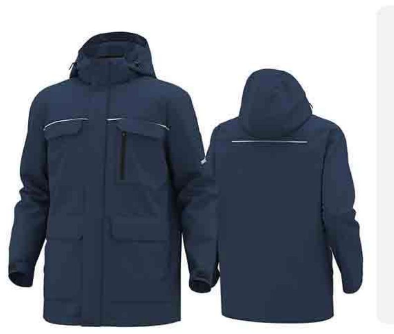 YKK 지퍼 면 방한 파카 / Cotton Winter Parka with YKK Zip