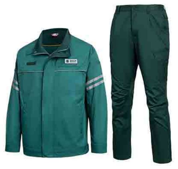 대전방지 그리드 지퍼 작업복 세트 / Anti-Static Grid Zip Jacket Set