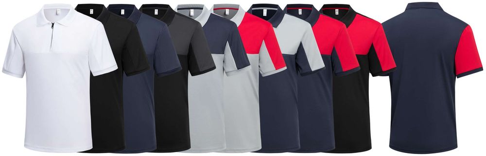 반팔 작업 폴로 / Short-Sleeve Work Polo