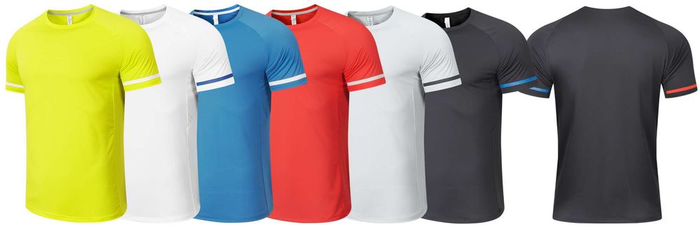 라운드넥 스포츠 티셔츠 / Crew-Neck Sports Tee